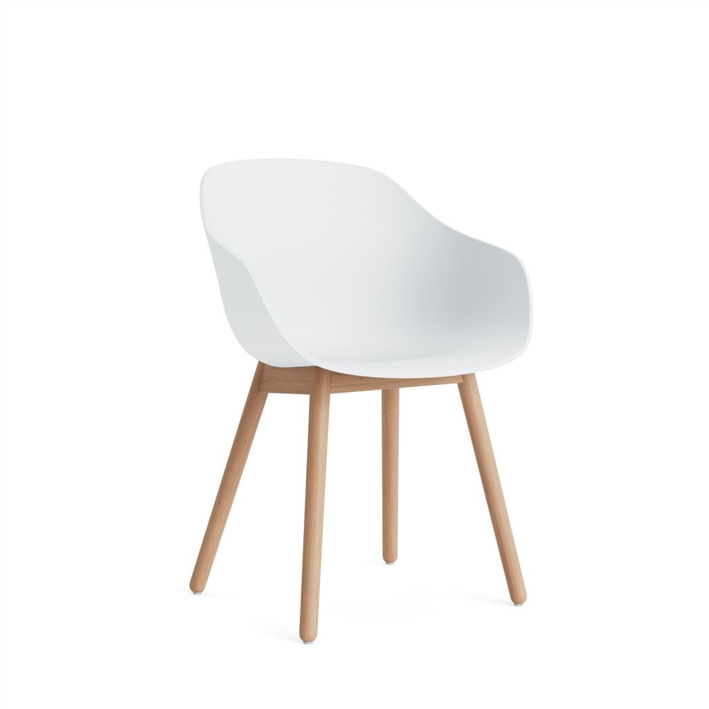 HAY AAC 212 Chair Oak Base White 