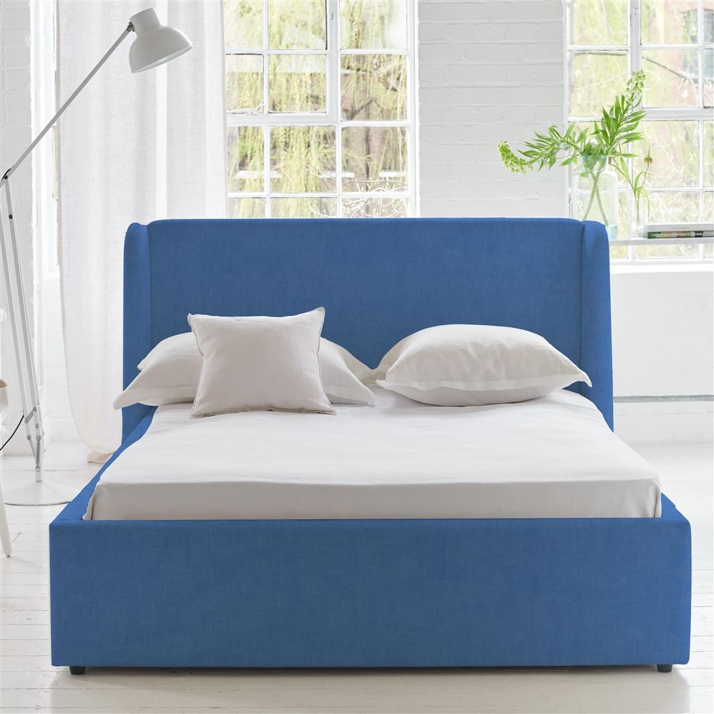 Amalfi Bed -Single - Brera Lino - Cornflower