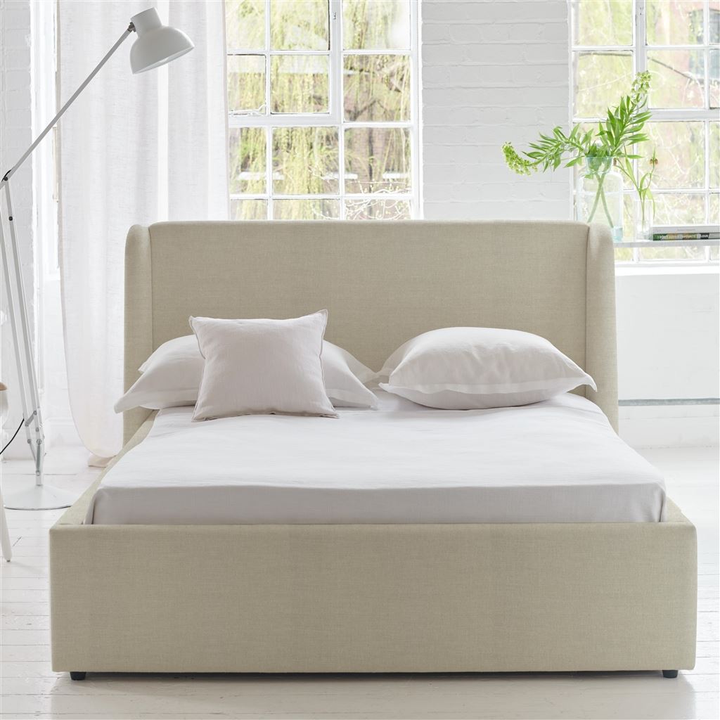 Amalfi Bed -Double - Brera Lino - Natural 