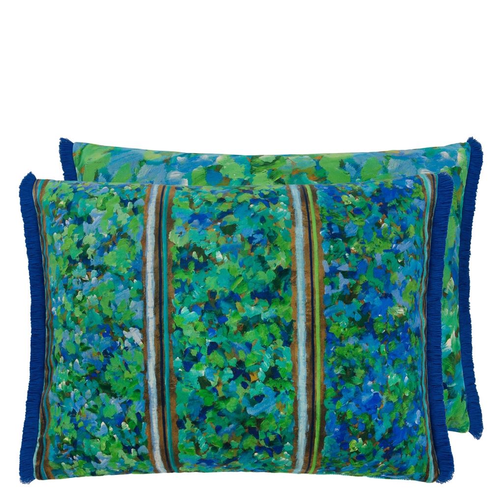 Sanzai Cobalt Cushion