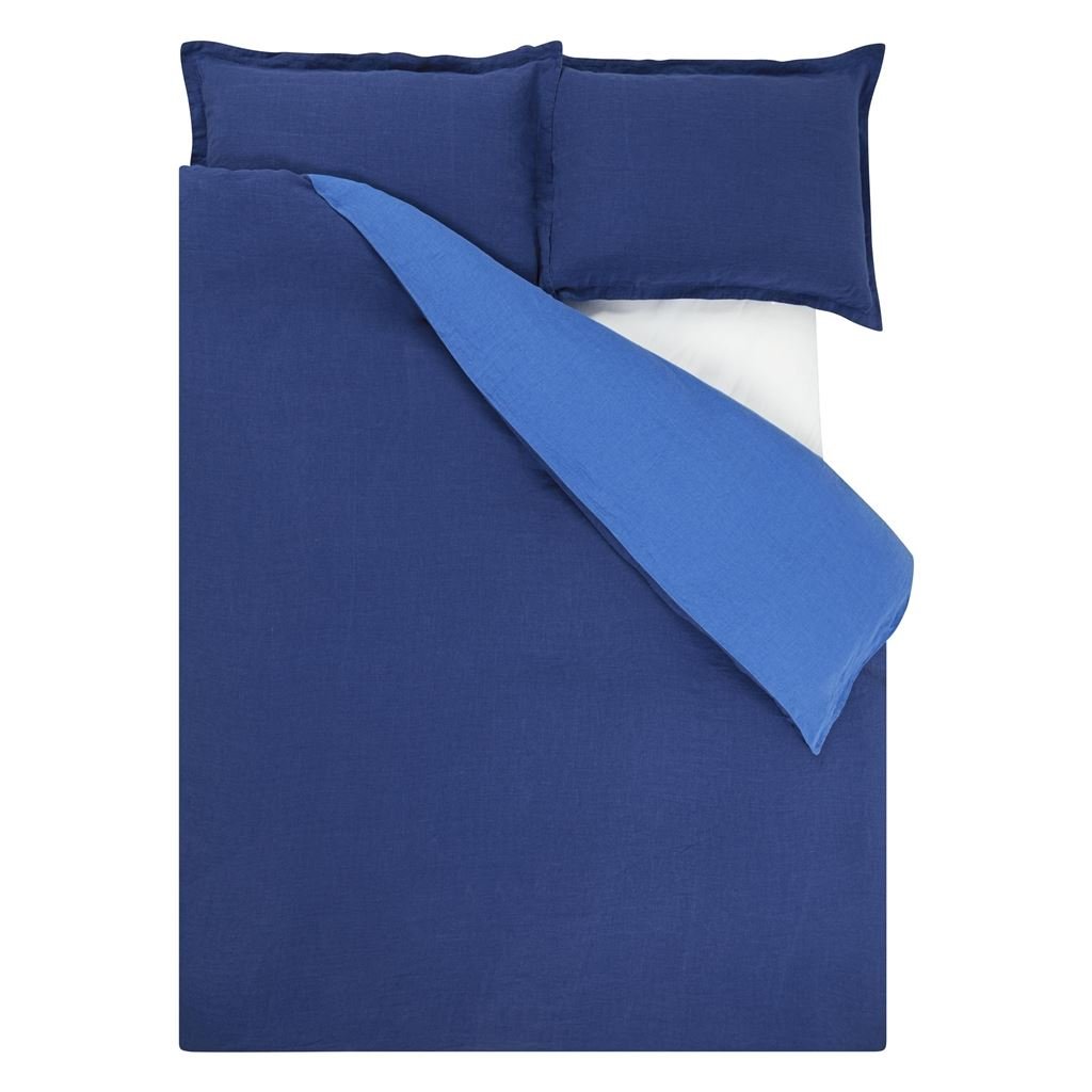 Biella Indigo & Lagoon King Duvet Cover