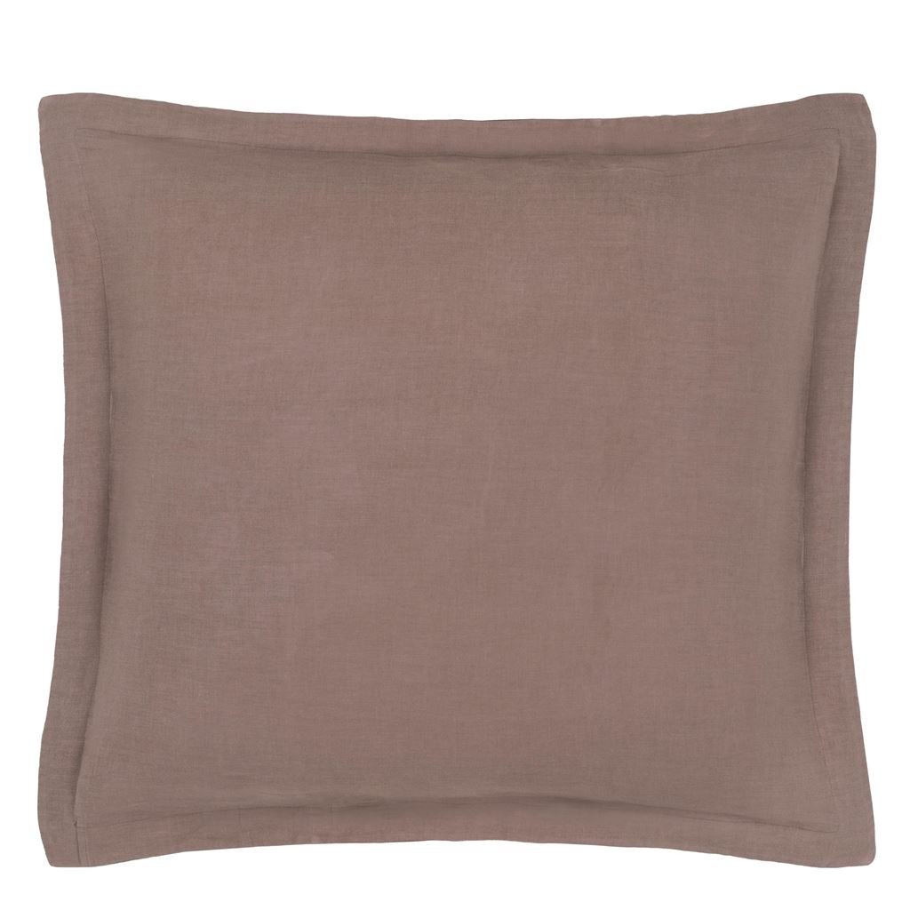 Biella Cocoa & Roebuck European Sham - Reverse