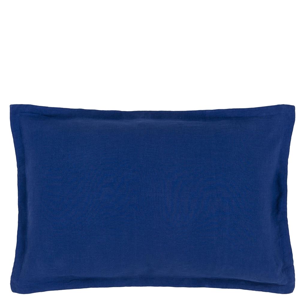 Biella Indigo & Lagoon Oxford Pillowcase