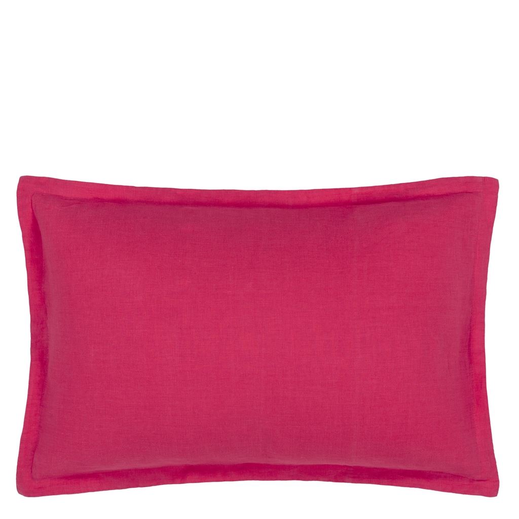 Biella Cerise & Hibiscus Oxford Pillowcase