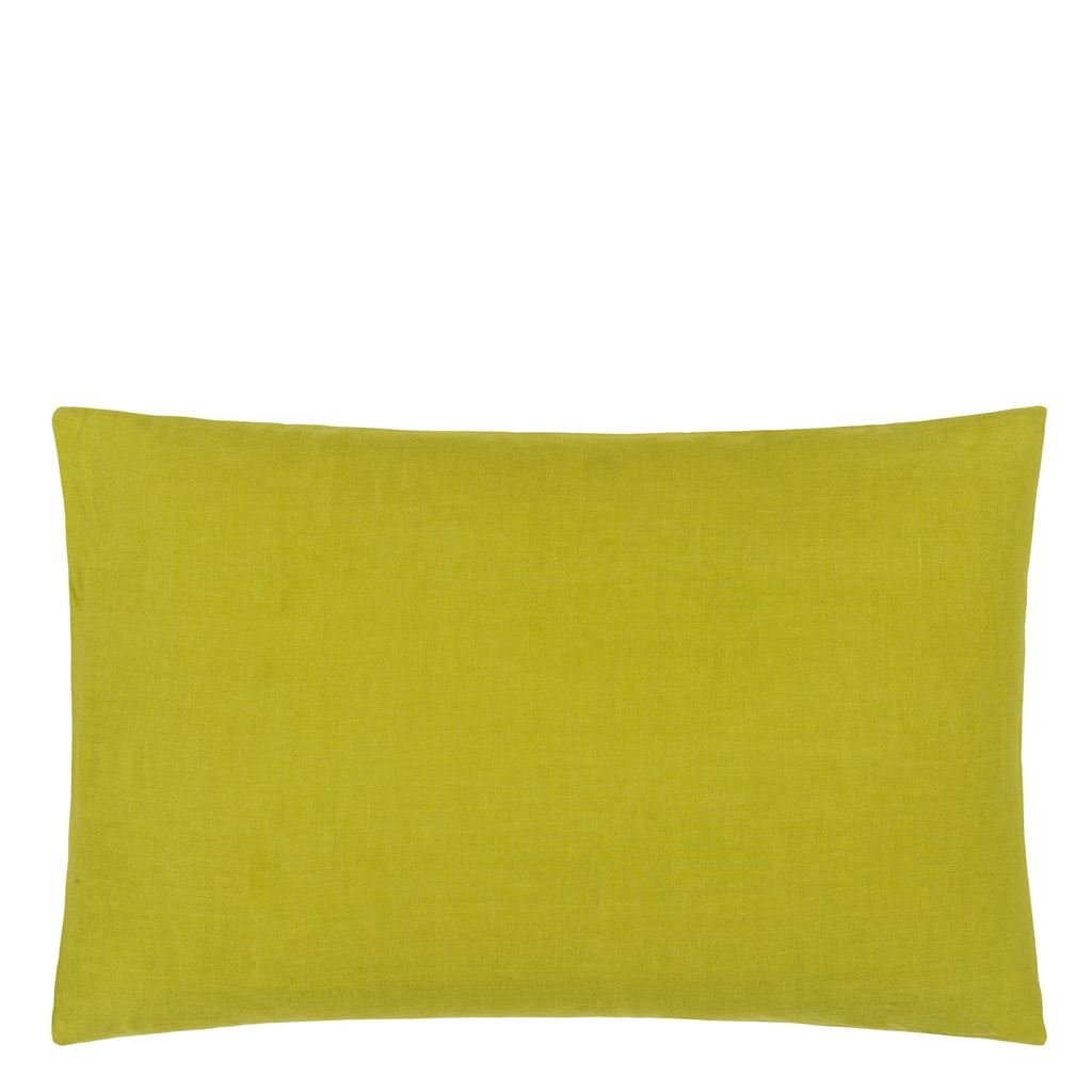 Biella Olive & Lime Standard Pillowcase