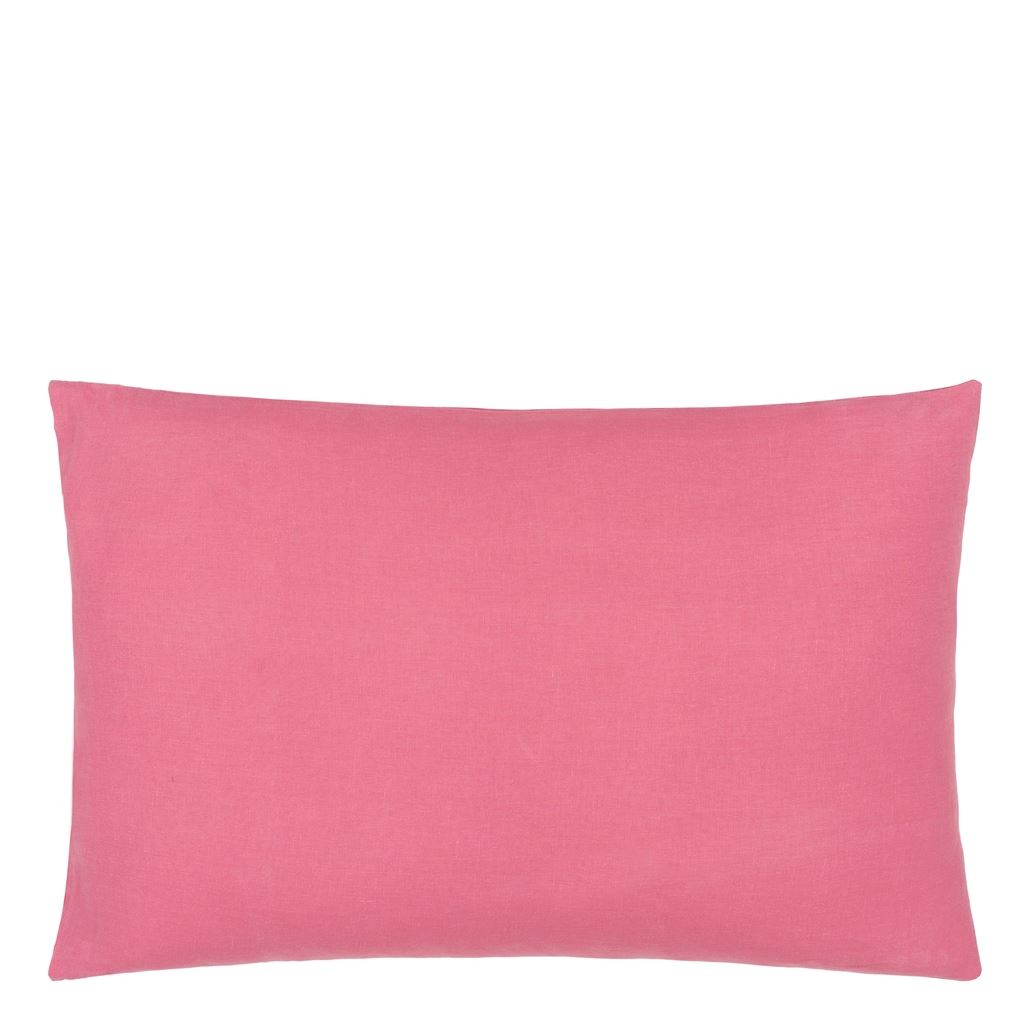 Biella Cerise & Hibiscus Standard Pillowcase