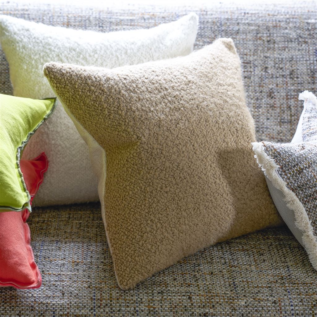 Cormo Natural Boucle Cushion