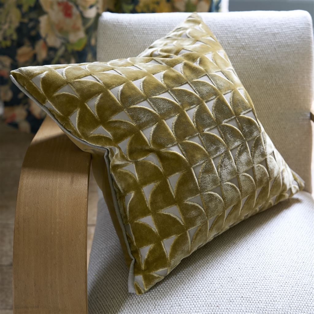 Marquise Hemp Velvet Cushion