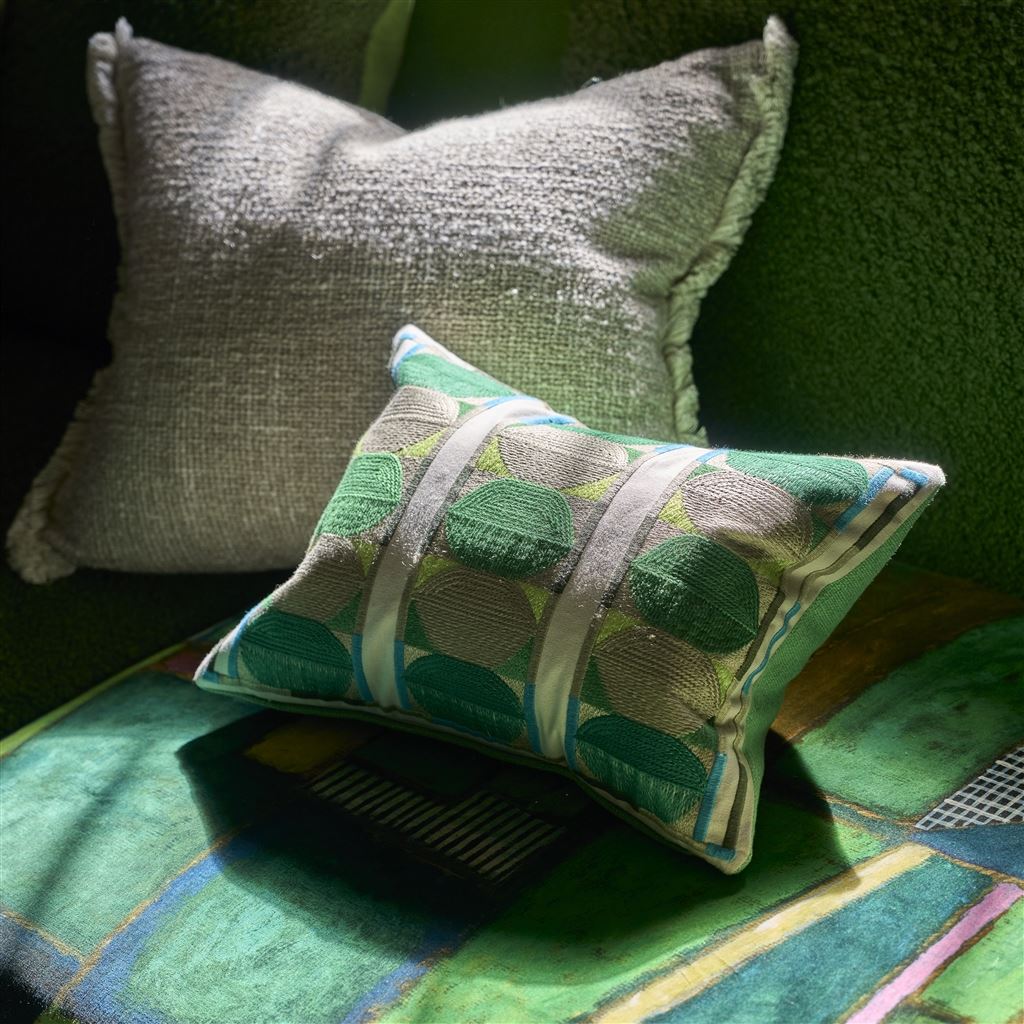 Kushime Emerald Cotton Cushion