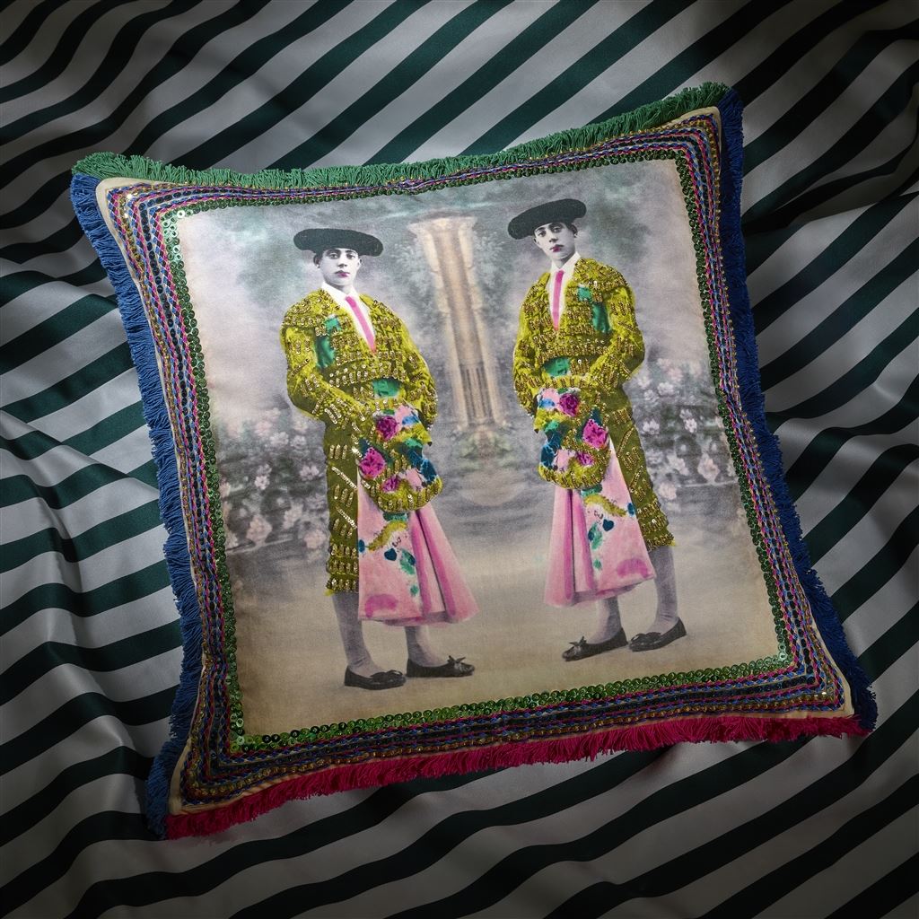 Torero Twins Mosaique Cushion