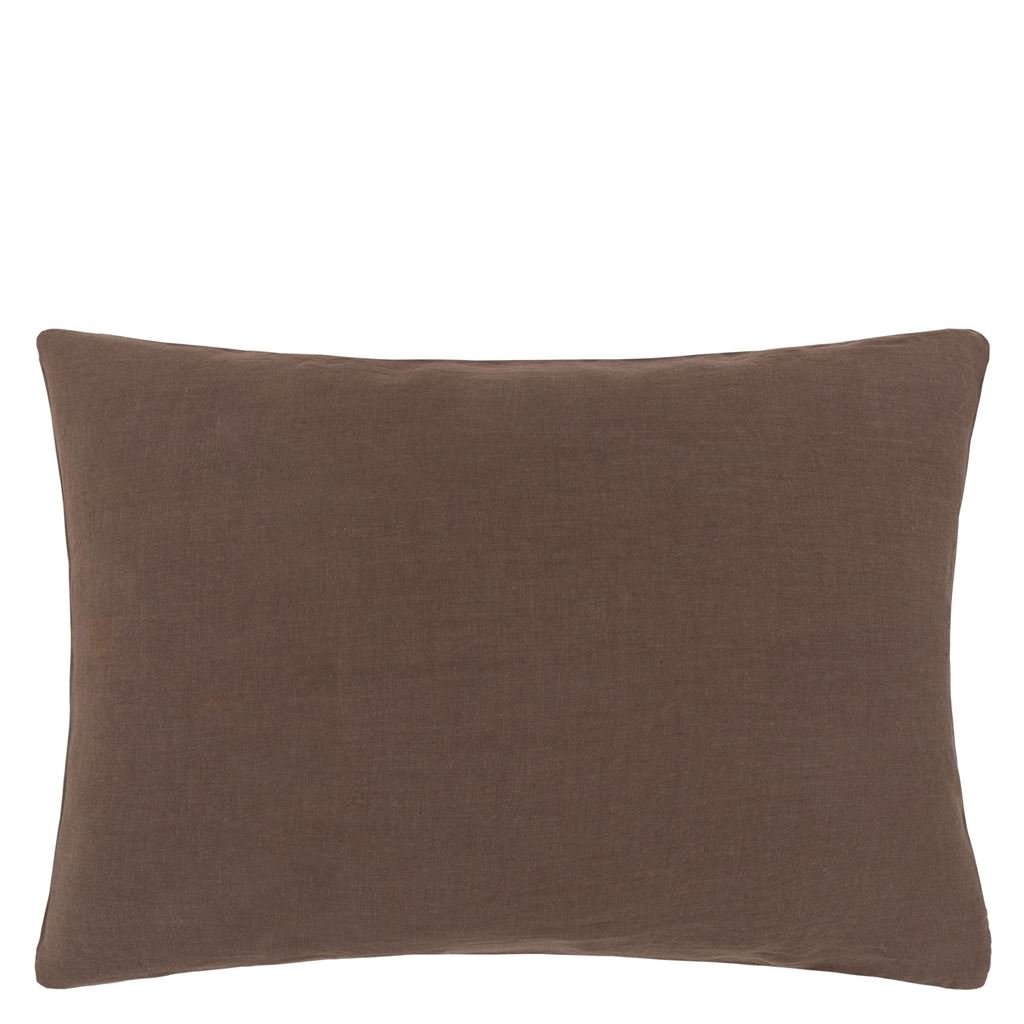 Biella Cocoa & Roebuck Standard Pillowcase