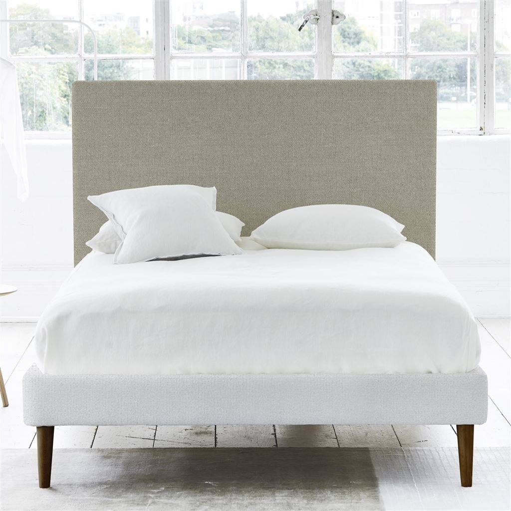 Square Alto Single Headboard - Brera Lino Pebble