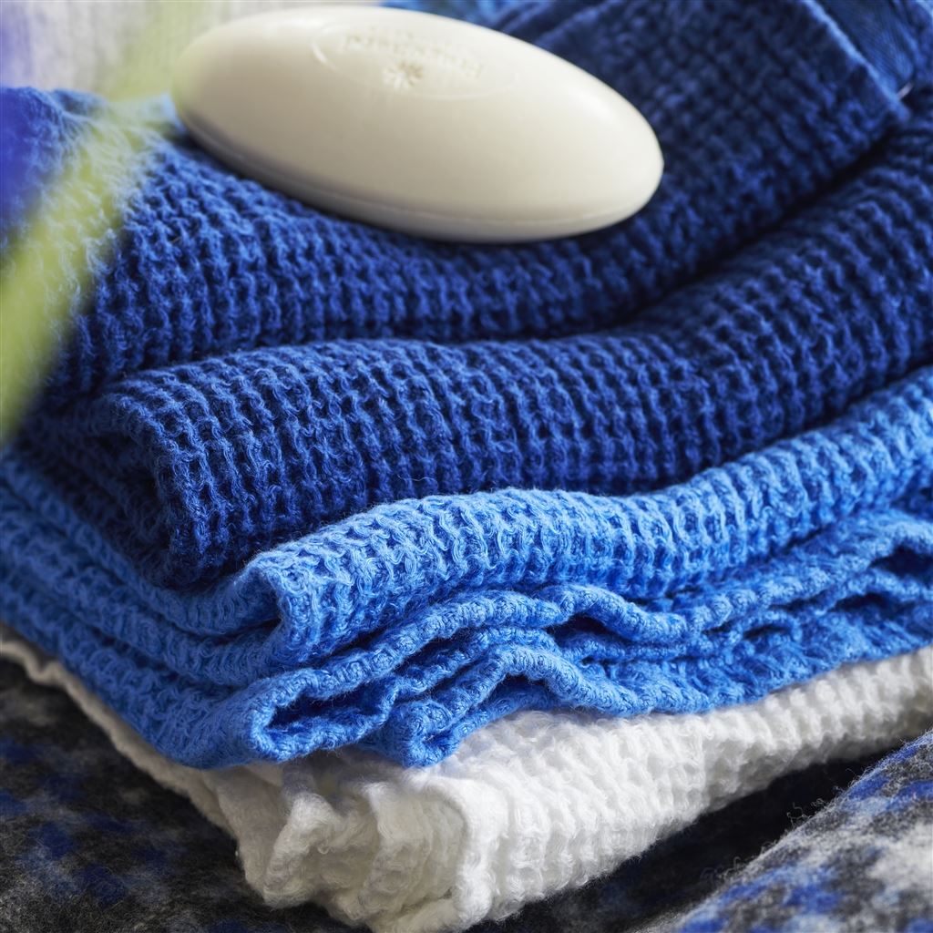 Moselle Cobalt Towels