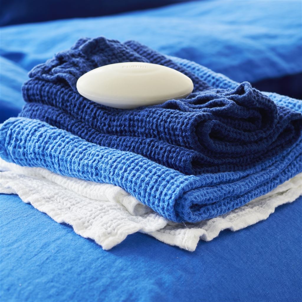 Moselle Cobalt Towels