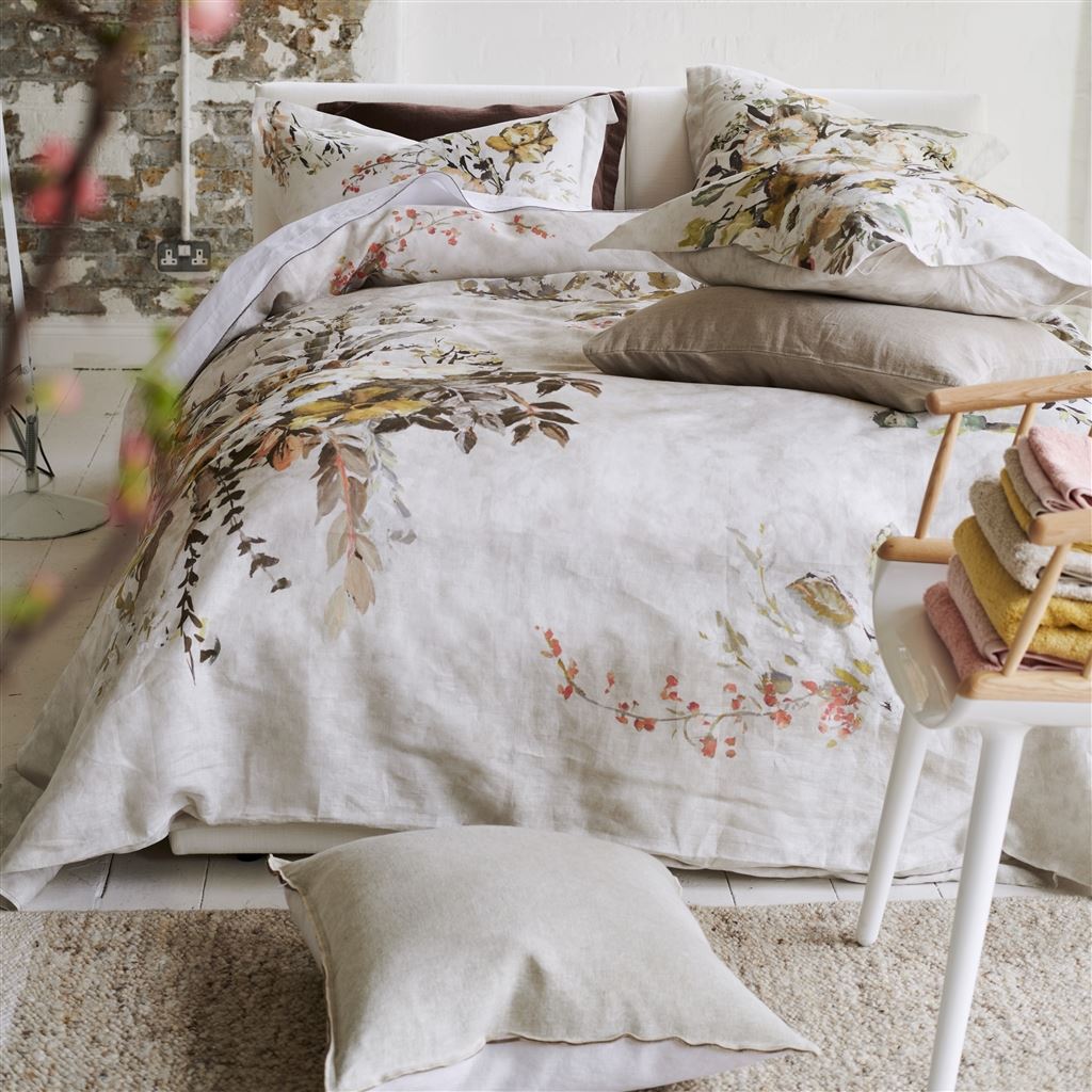 Margaretta Sepia Bedding