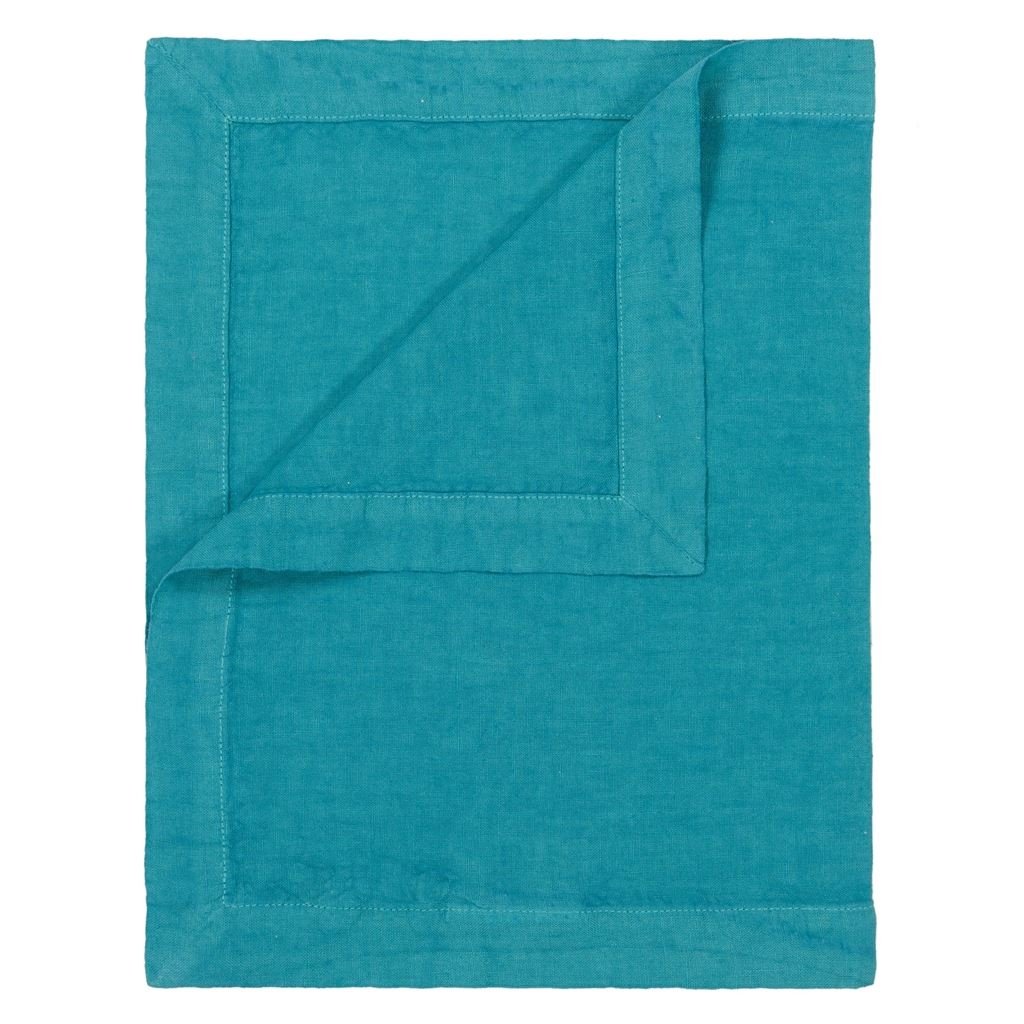 Lario Turquoise Table Linen