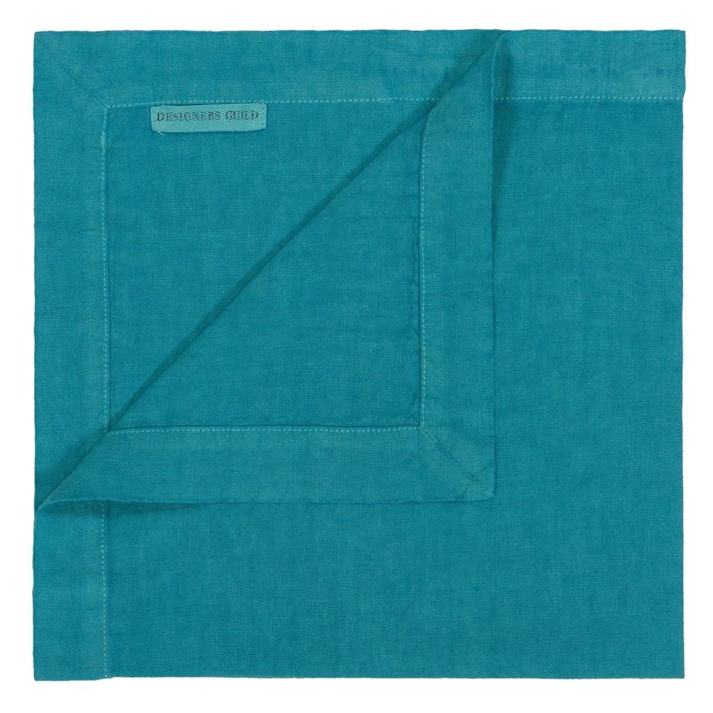 Lario Turquoise Table Linen