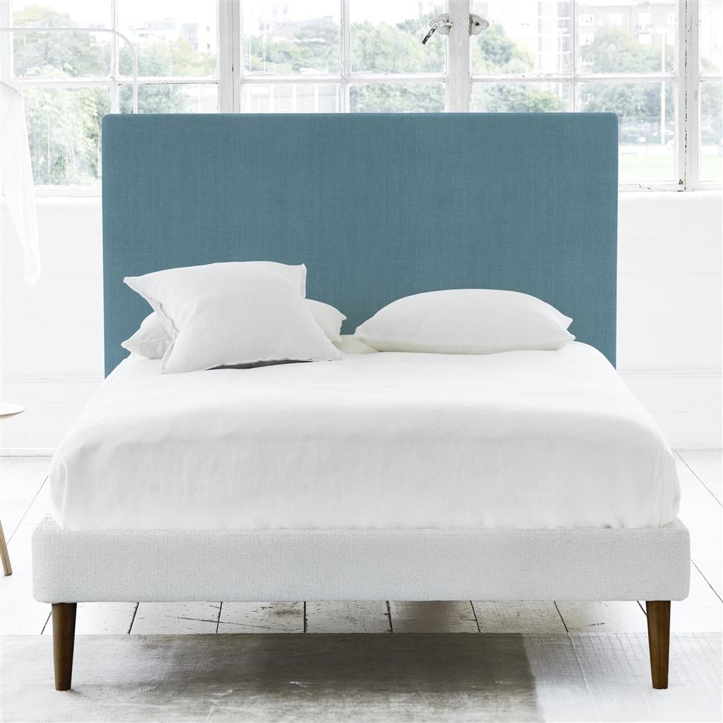 Square King Headboard - Brera Lino Ocean