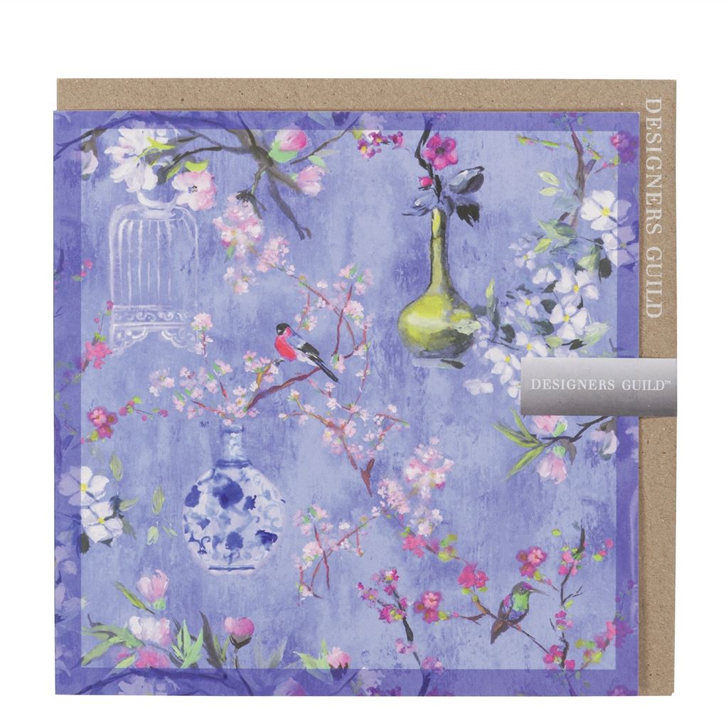 Indigo Greeting Cards Set Of 4