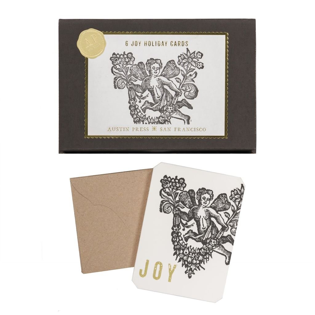 Austin Press Joy Christmas Cards