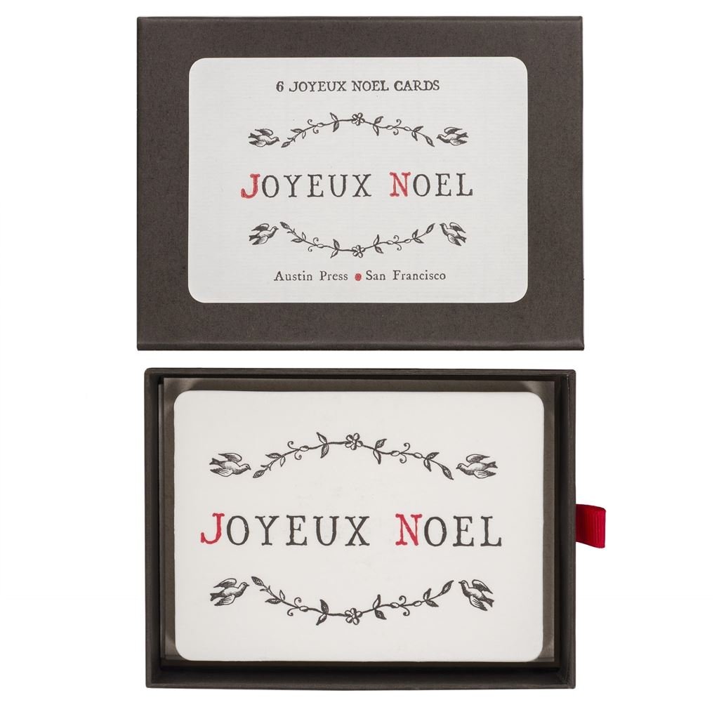 Austin Press Joyeux Noel Christmas Cards