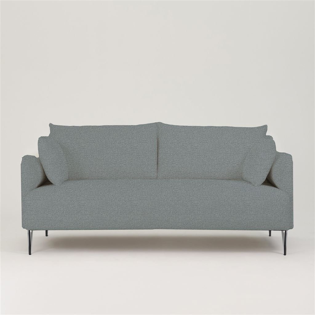 Positano 2.5 seater - Polished Steel Legs - Aria Waterfall