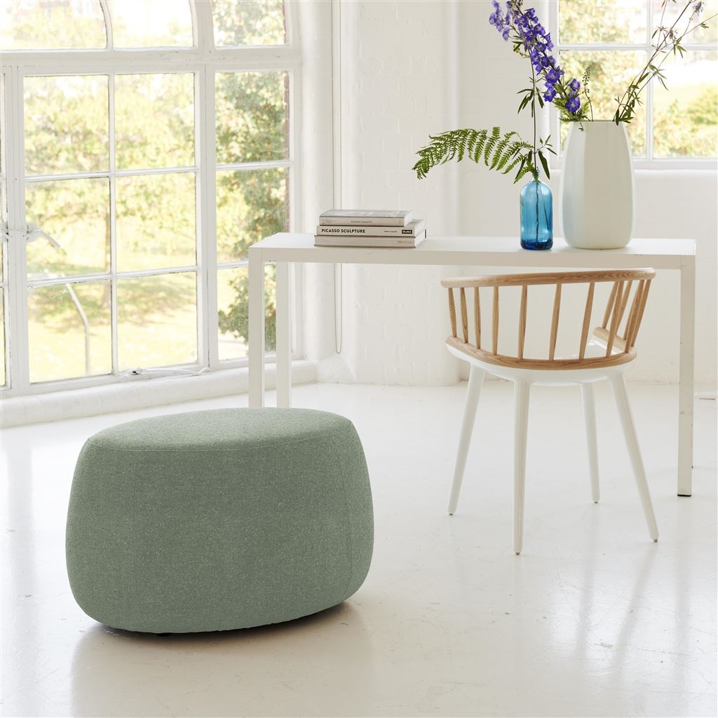 Maranello - Small/Tall Ottoman - Brera Lino Thyme