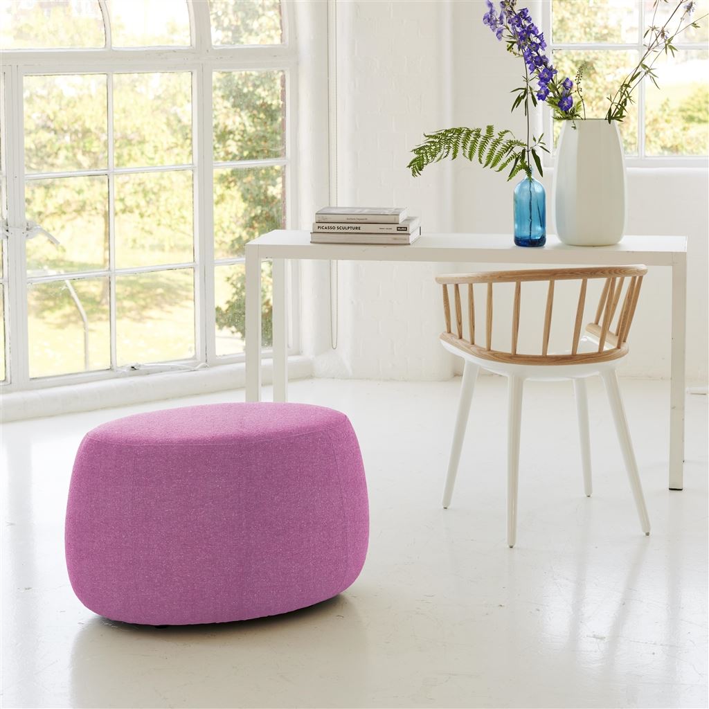 Maranello - Small/Tall Ottoman - Brera Lino Peony