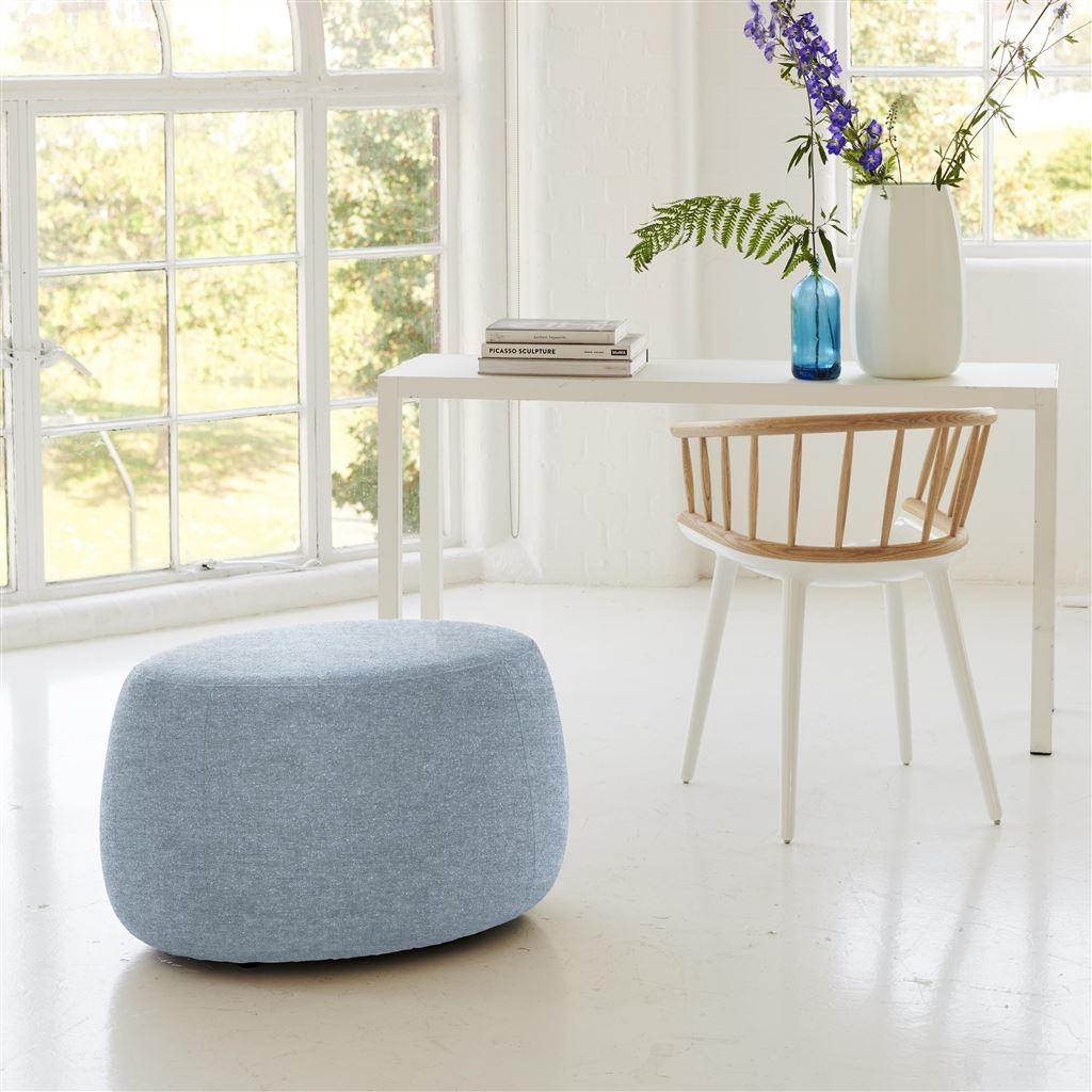 Maranello - Small/Tall Ottoman - Tarazona Mist