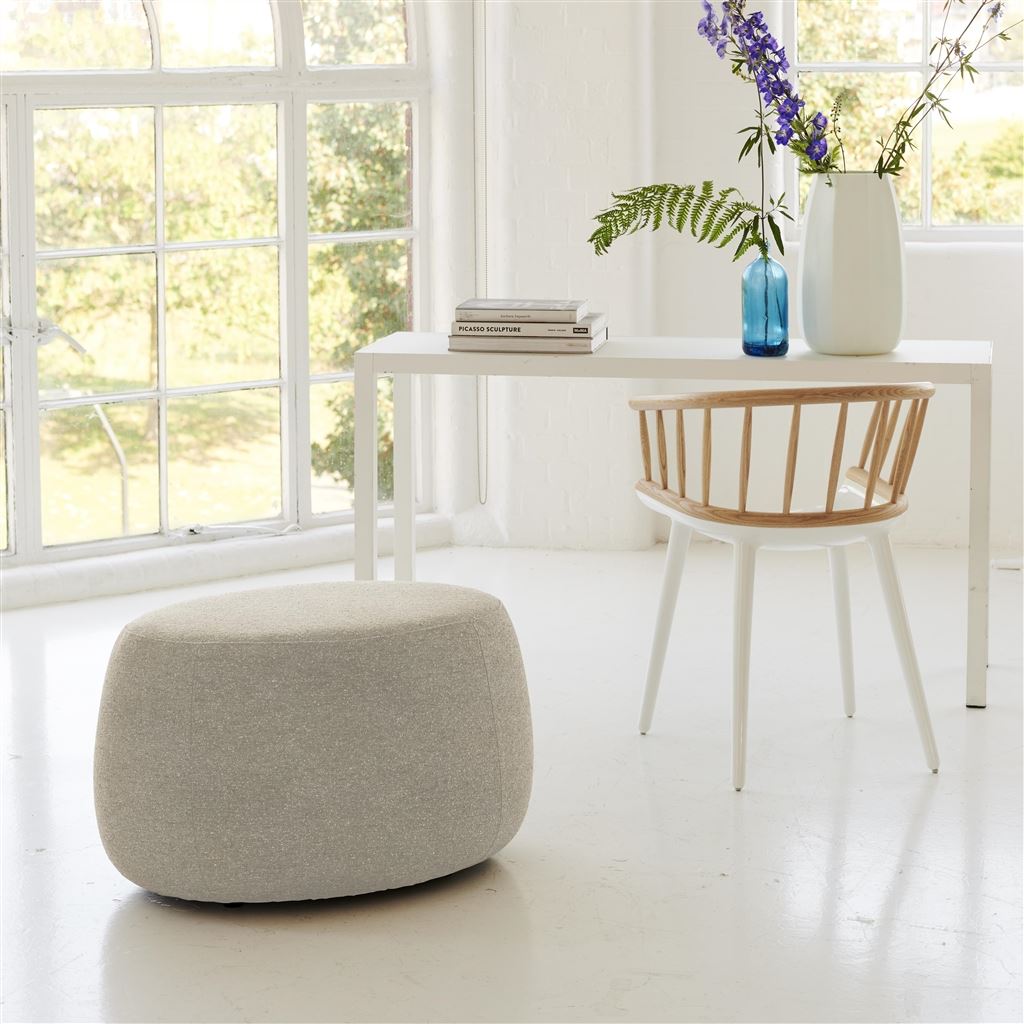 Maranello - Small/Tall Ottoman - Tarazona Natural 