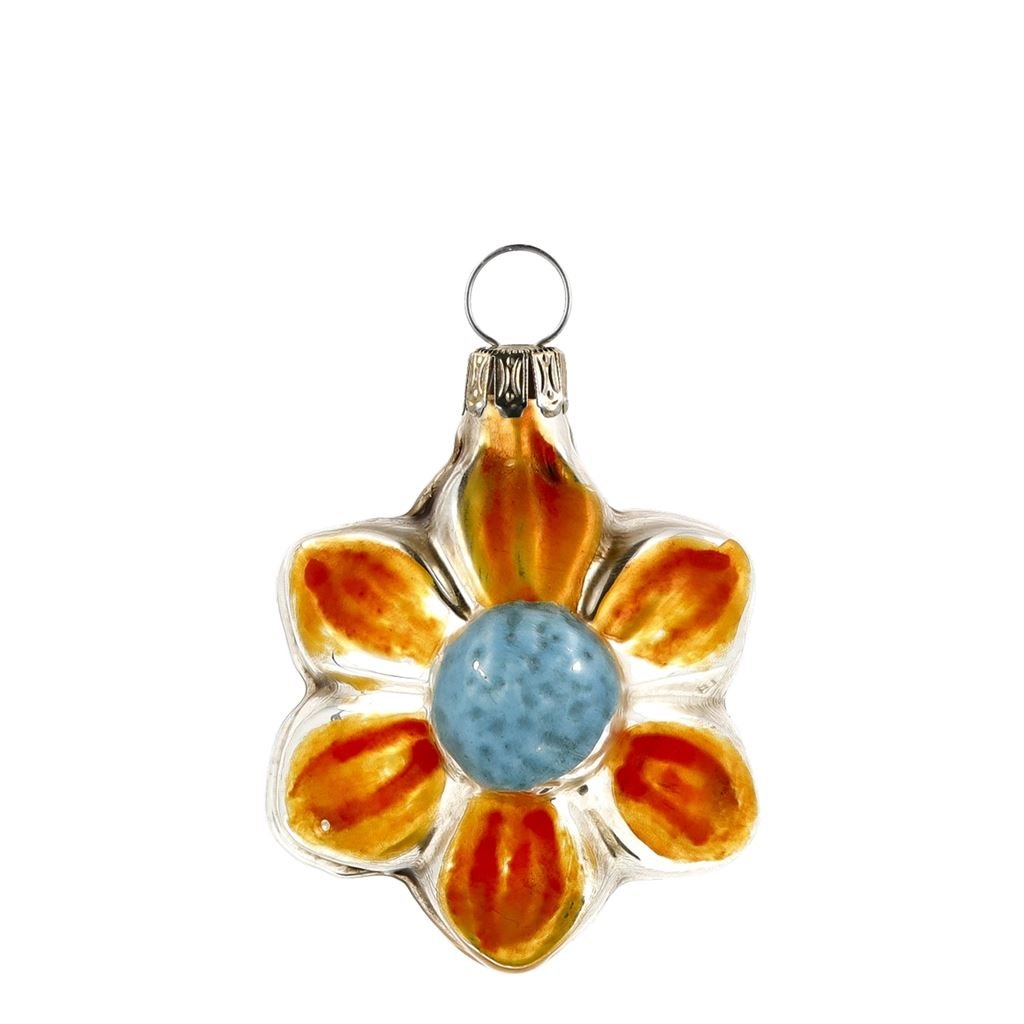 Orange Flower Christmas Decoration