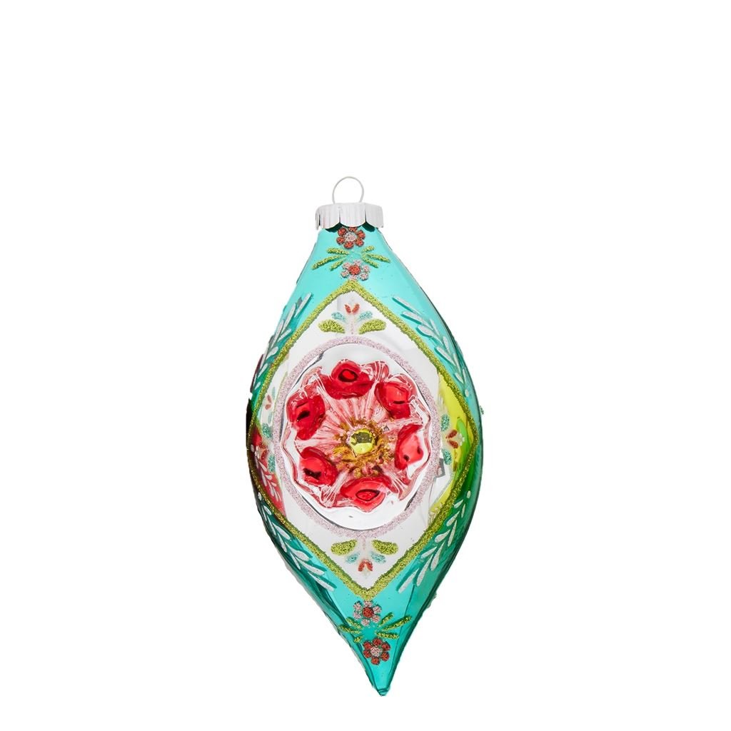 Tulip Reflector Christmas Ornaments Set Of 4 