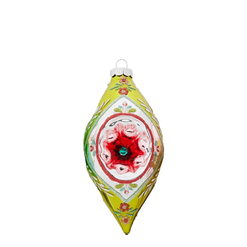 Tulip Reflector Christmas Ornaments Set Of 4 