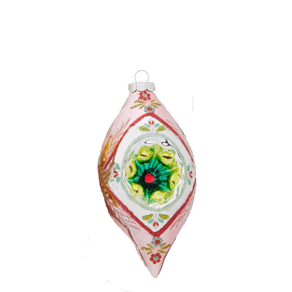 Tulip Reflector Christmas Ornaments Set Of 4 