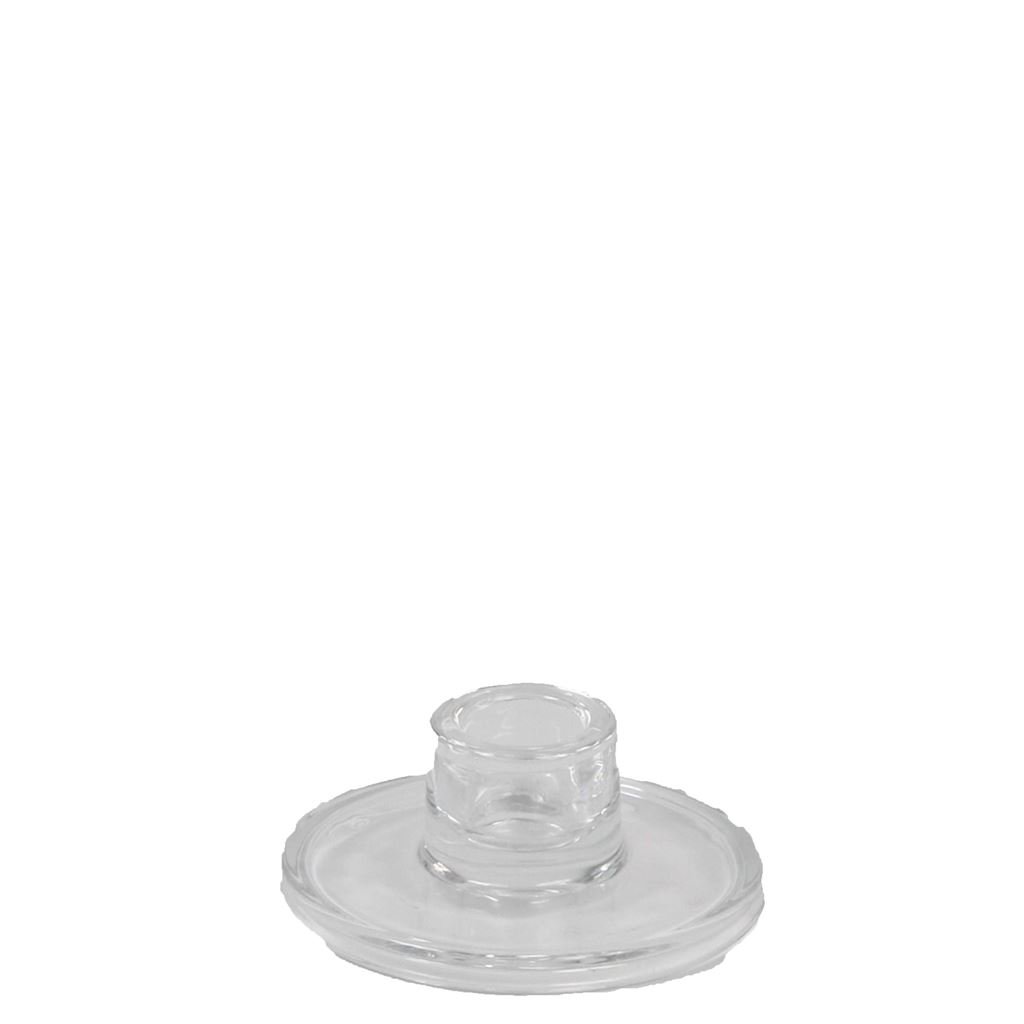 Isabella Candle Holder Clear 