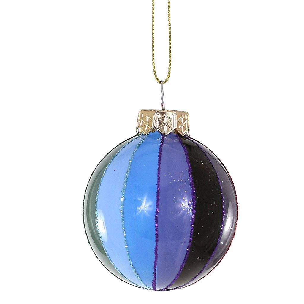 Blue Spectrum  Bauble Christmas Decoration