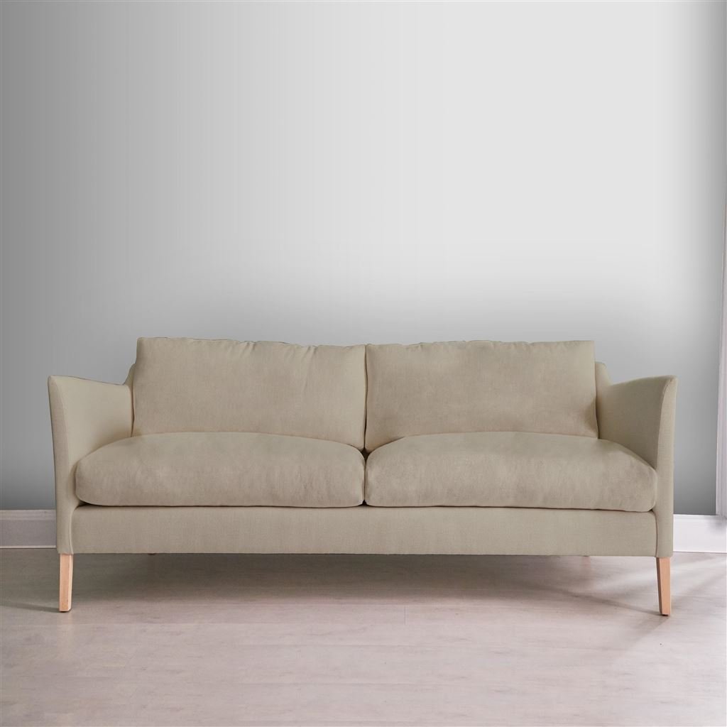 Milan 2.5 Seat Sofa - Cassia - Dove - Beech Leg