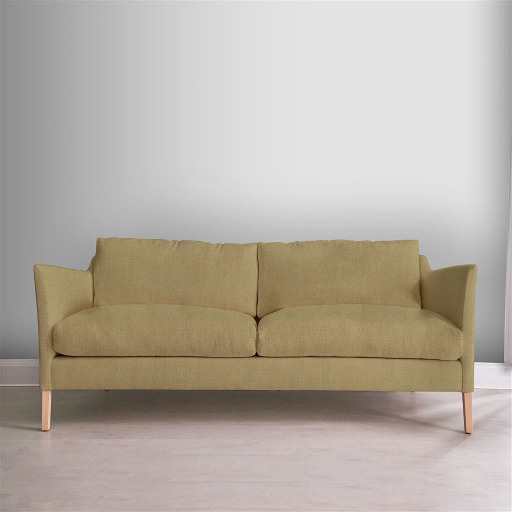 Milan 2.5 Seat Sofa - Brera Lino - Hemp - Beech Leg