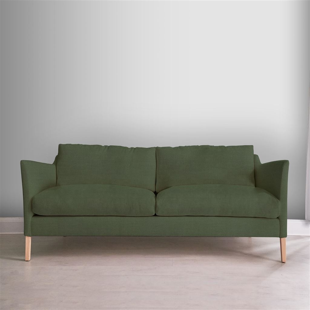 Milan 2.5 Seat Sofa - Brera Lino - Quercus - Beech Leg