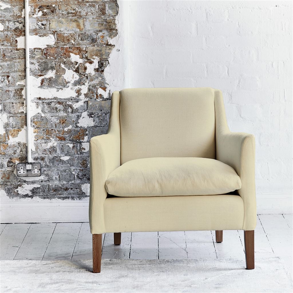 Milan Chair - Cassia - Calico - Walnut Leg