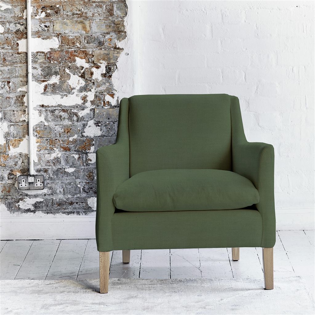 Milan Chair - Brera Lino - Quercus - Beech Leg