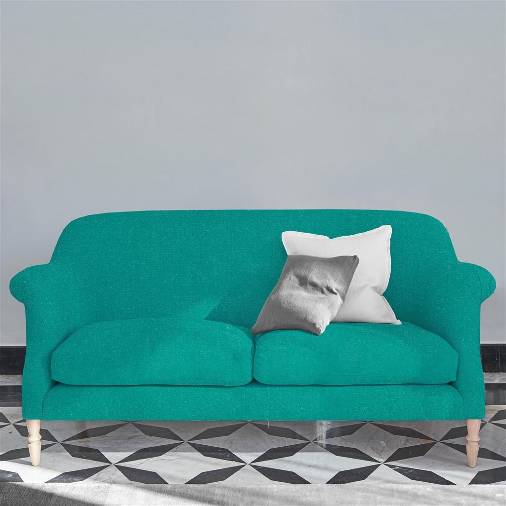 Paris 2.5 Seat Sofa - Cassia - Ocean - Beech Leg