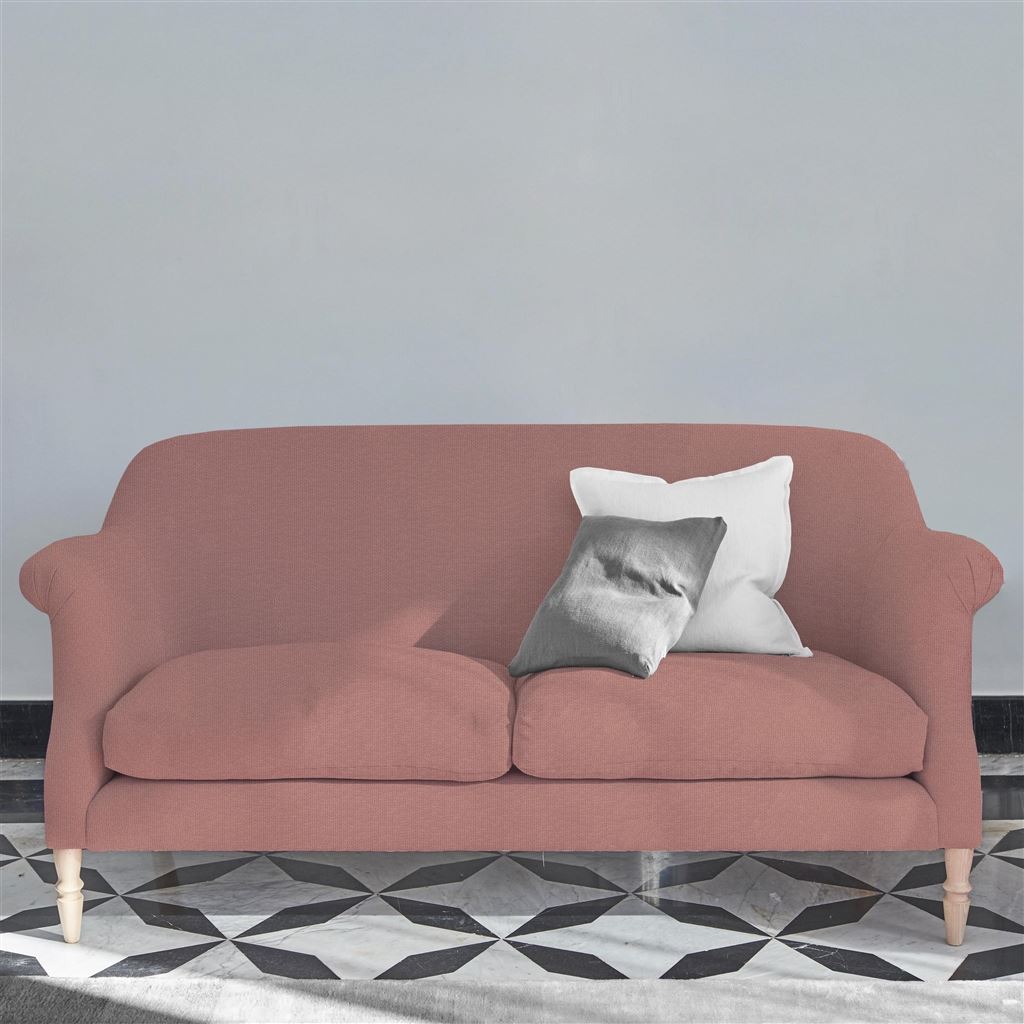 Paris 2.5 Seat Sofa - Tarazona - Rose - Beech Leg