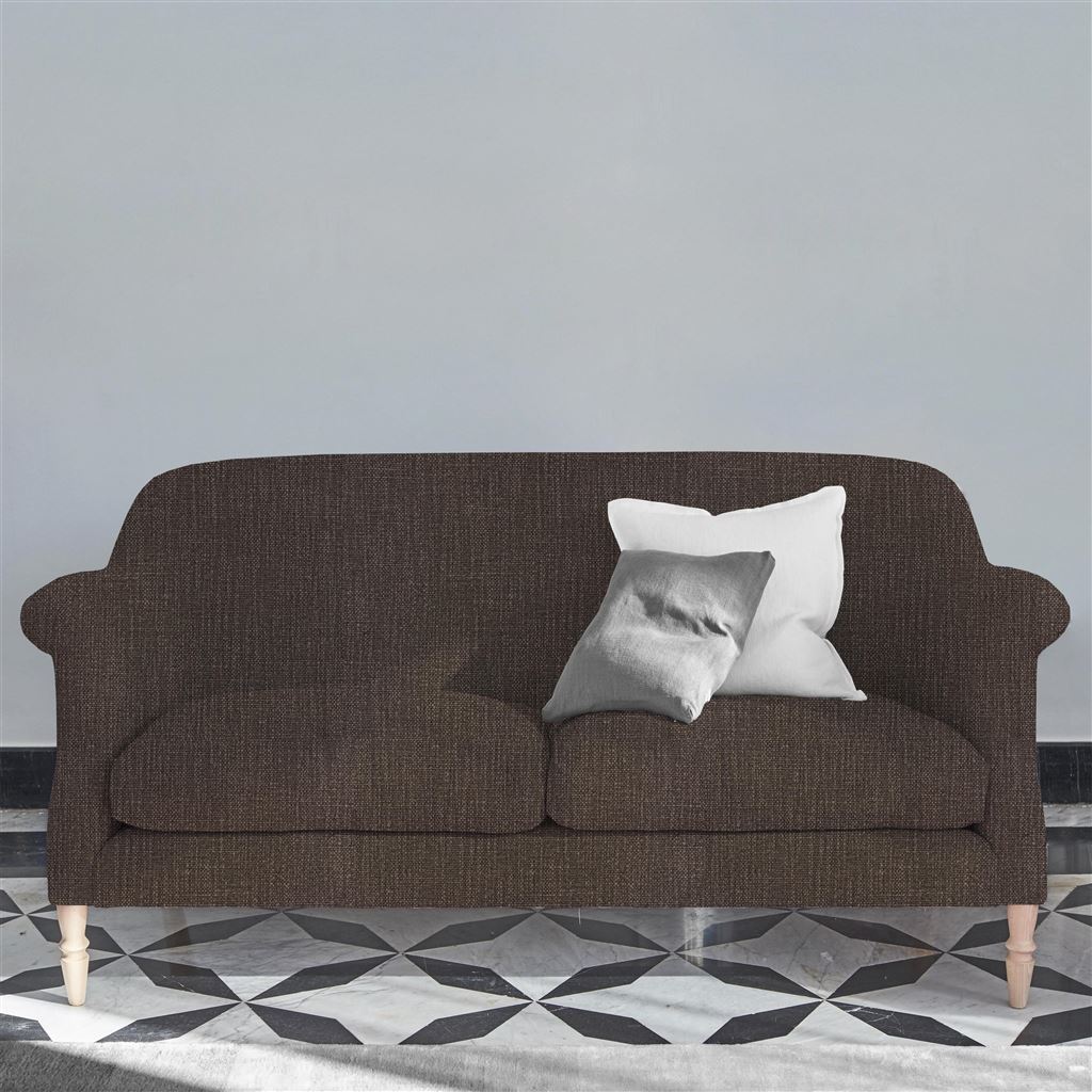 Paris 2.5 Seat Sofa - Tortona - Charcoal - Beech Leg