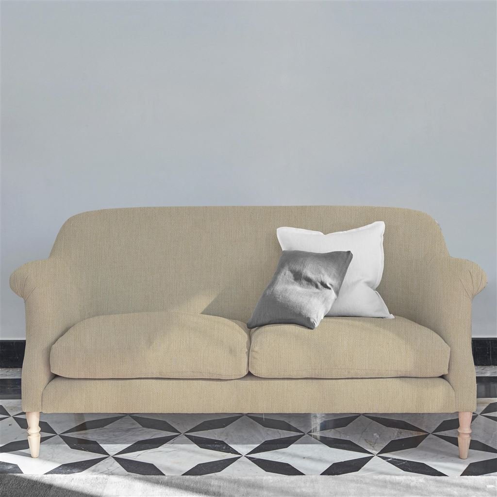 Paris 2.5 Seat Sofa - Tortona - Ecru - Beech Leg