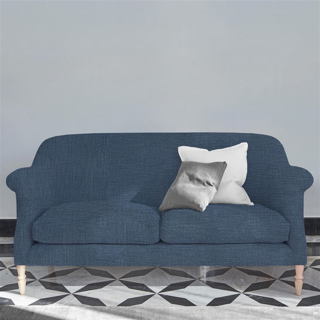 Paris 2.5 Seat Sofa - Tortona - Denim - Beech Leg