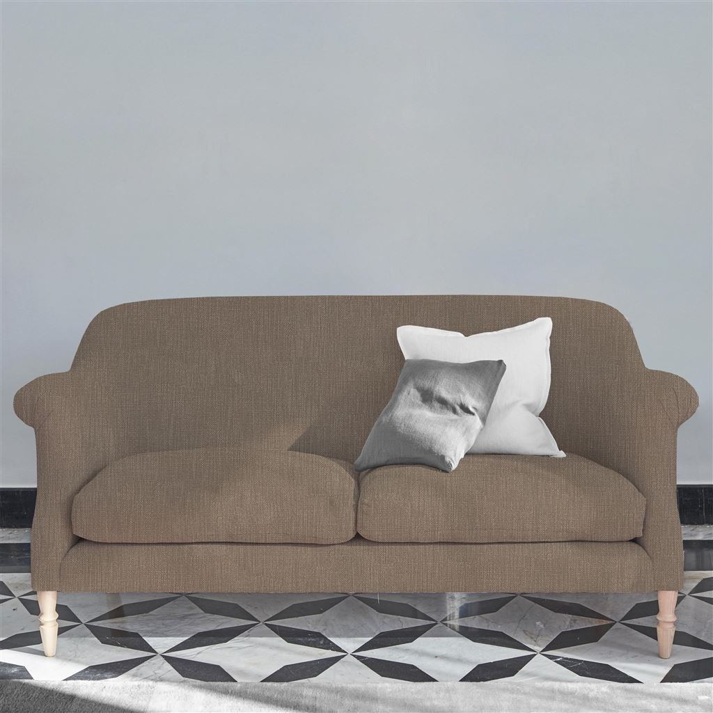 Paris 2.5 Seat Sofa - Tortona - Moleskin - Beech Leg