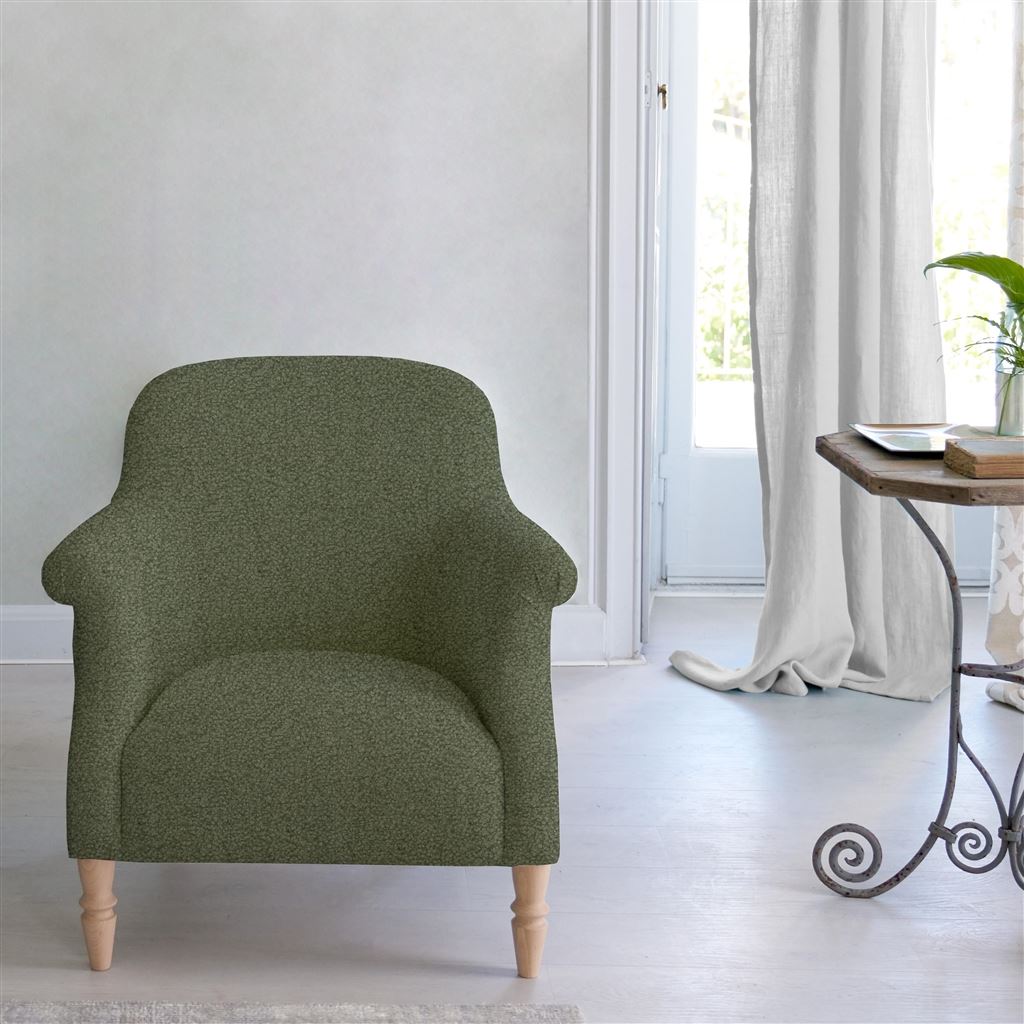 Paris Chair - Aria - Vintage Green - Beech Leg