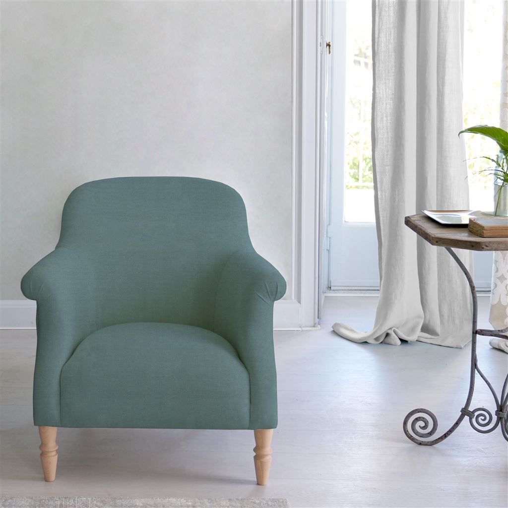 Paris Chair - Brera Lino - Mist - Beech Leg