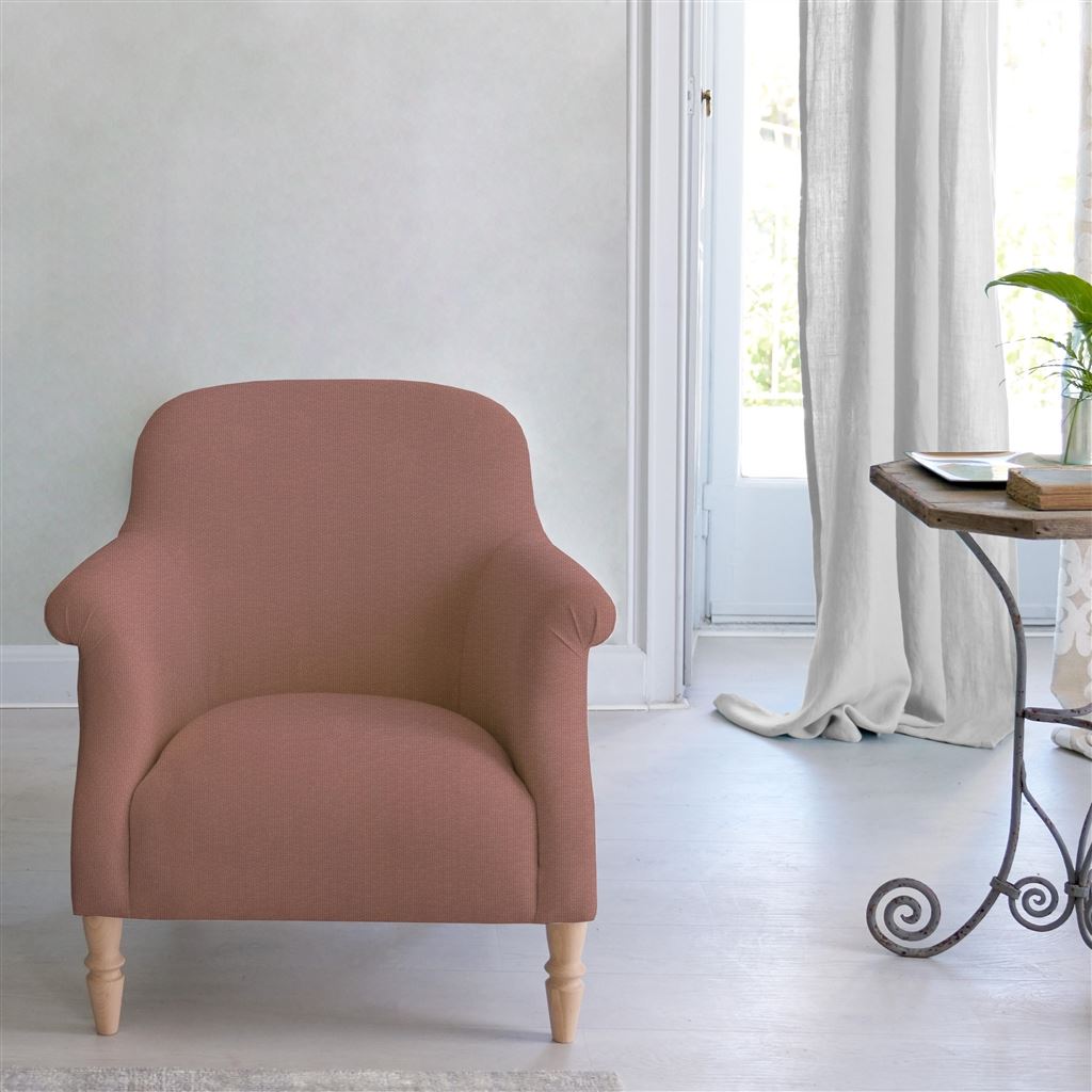 Paris Chair - Tarazona - Rose - Beech Leg